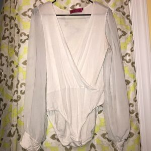 Bodysuit blouse